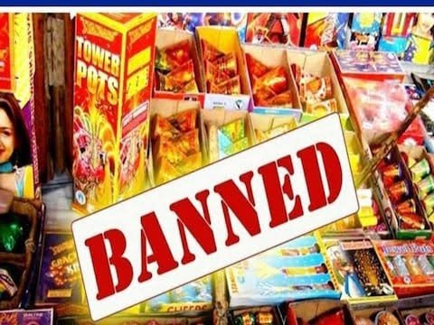 बिहार: चार शहरों में पटाखे छोड़ने पर प्रतिबंध, बिक्री पर भी लगाई गई रोक।