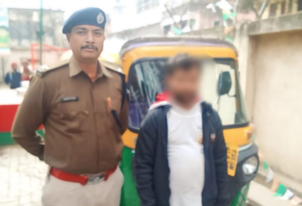 पटना सिटी: चोरी की ऑटो के साथ एक गिरफ्तार