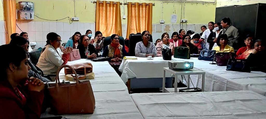 एनएमसीएच के ऑडिटोरियम में पीएसआई इंडिया के सहयोग से एक प्रशिक्षण कार्यक्रम सह कार्यशाला का आयोजन किया गया।