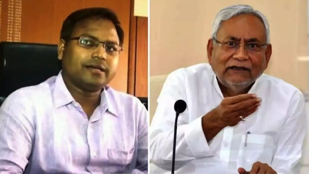 पटना के डीएम रह चुके मनीष वर्मा जदयू में होंगे शामिल, सीएम नीतीश के हैं करीबी।