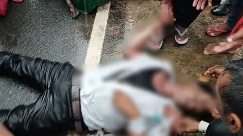 बाइक सवार युवक पर आकाशीय बिजली गिरने से युवक की मौत, परिजनों में पसरा मातम