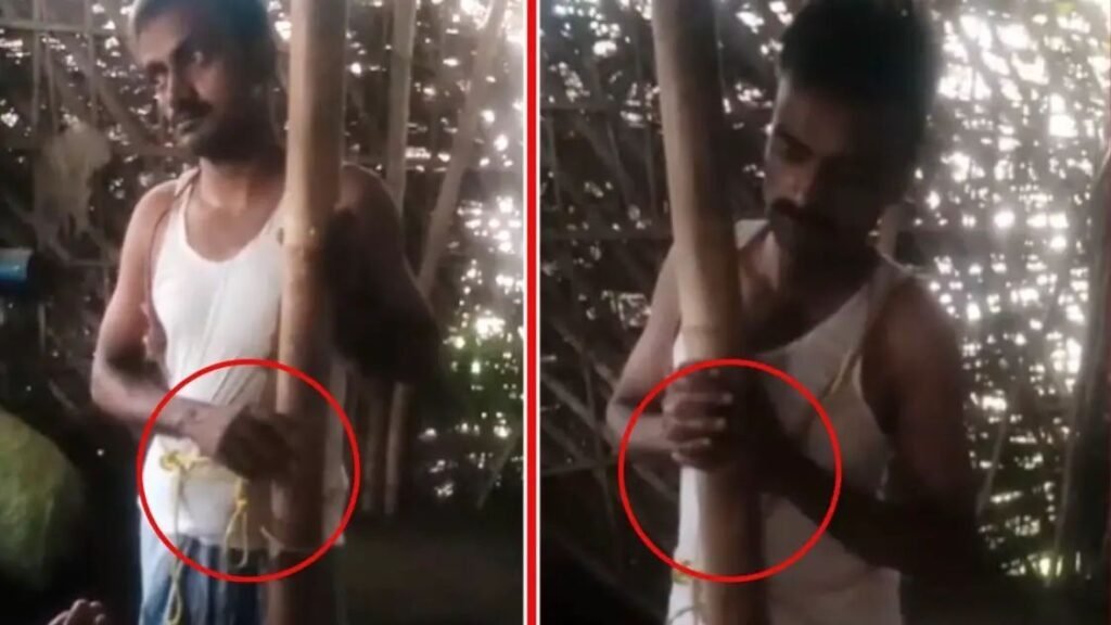 4 बच्चों की मां से मिलने पहुंचा 2 बच्चों का पिता, ससुरालियों ने खूंटे से बांधकर पीटा