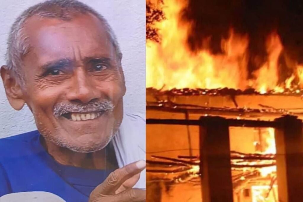 बिहार नवादा अग्निकांड का मास्टरमाइंड गिरफ्तार नंदू पासवान।