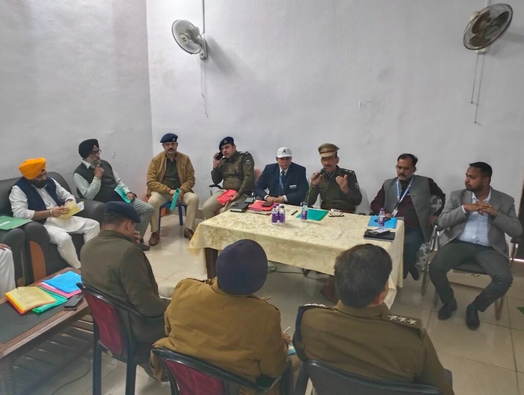 358वें प्रकाशपर्व के दौरान संगतों को मिलेंगी सुविधाएं व सुरक्षा-रेल एसपी