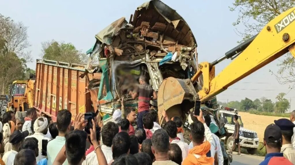 बक्सर में NH-120 पर हुआ दर्दनाक सड़क हादसा, ट्रक ड्राइवर की मौत