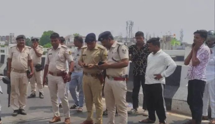 जेपी गंगा सेतु पर दिनदहाड़े गोली मारकर युवक की हत्या।