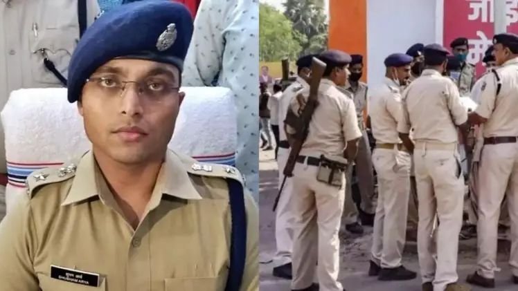 बक्सर एसपी शुभम आर्य का कड़ा एक्शन: एक SI निलंबित, 100 से अधिक पुलिसकर्मियों का वेतन रोका