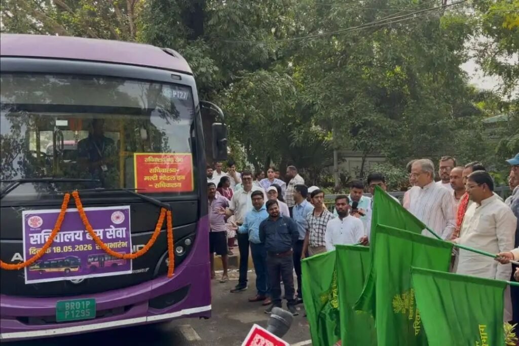 सचिवालय कर्मियों के लिए राहत: पटना में शुरू हुई इलेक्ट्रिक और पिंक बस सेवा