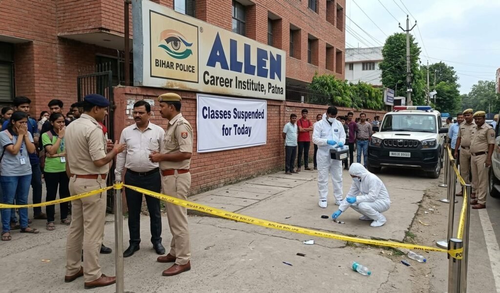 पटना के एलन कोचिंग के छात्र की संदिग्ध मौत, क्लासरूम में पढ़ाई के दौरान हुआ बेहोश