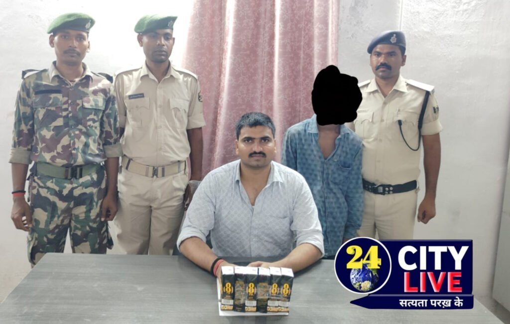 पटना सिटी: वाहन चेकिंग के दौरान विदेशी शराब के साथ एक नाबालिग निरुद्ध, चौक पुलिस की कार्रवाई
