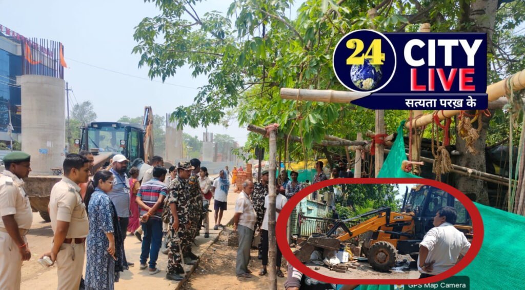पटना में अतिक्रमण के खिलाफ जिला प्रशासन का महाभियान जारी, जिलाधिकारी ने दिए सख्त कार्रवाई के निर्देश